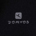 Женская толстовка на молнии с капюшоном Gym &amp; Pilates чёрная DOMYOS