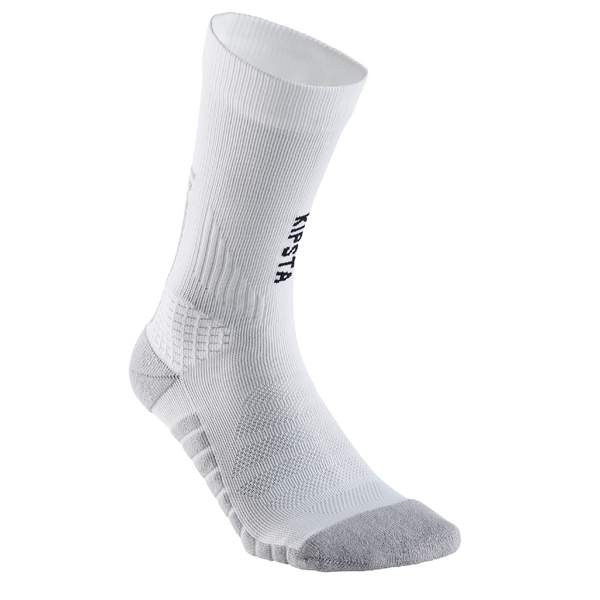 Носки спортивные Mid Socks белые Kipsta