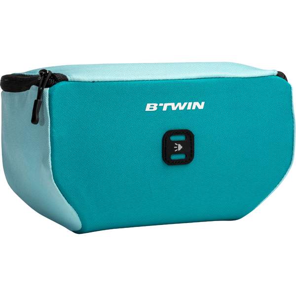 Велосумка на руль детская зеленая Btwin