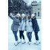 Коньки ледовые взрослые женские / детские 120 WARM