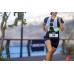 Жилет для бега бело-зеленый MARATHON Kiprun
