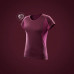 Футболка из шерсти мериноса для горного трекинга женская - TREK 500 FORCLAZ