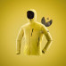 Куртка для горного треккинга утепленная непродуваемая мужская trek 900 windwarm FORCLAZ