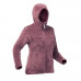 Кофта флисовая теплая походная женская sh100 ultra-warm QUECHUA